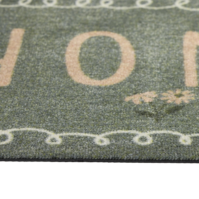 My Mat Nylon - My Home in Bloom - handmade