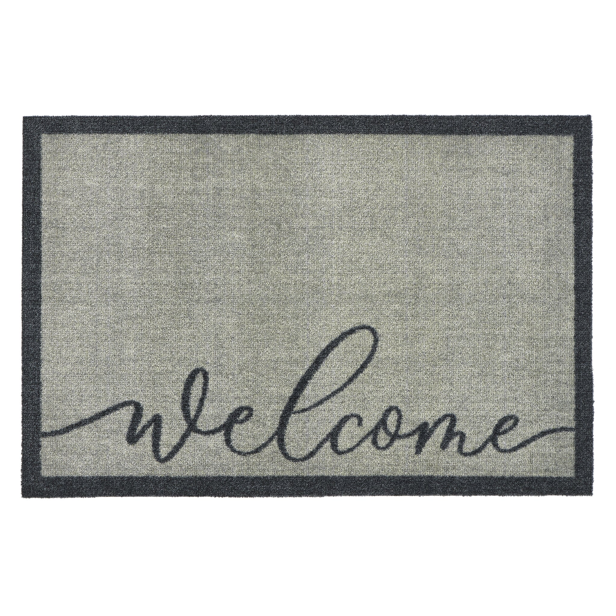 My Mat Nylon - My Welcome Grey - handmade