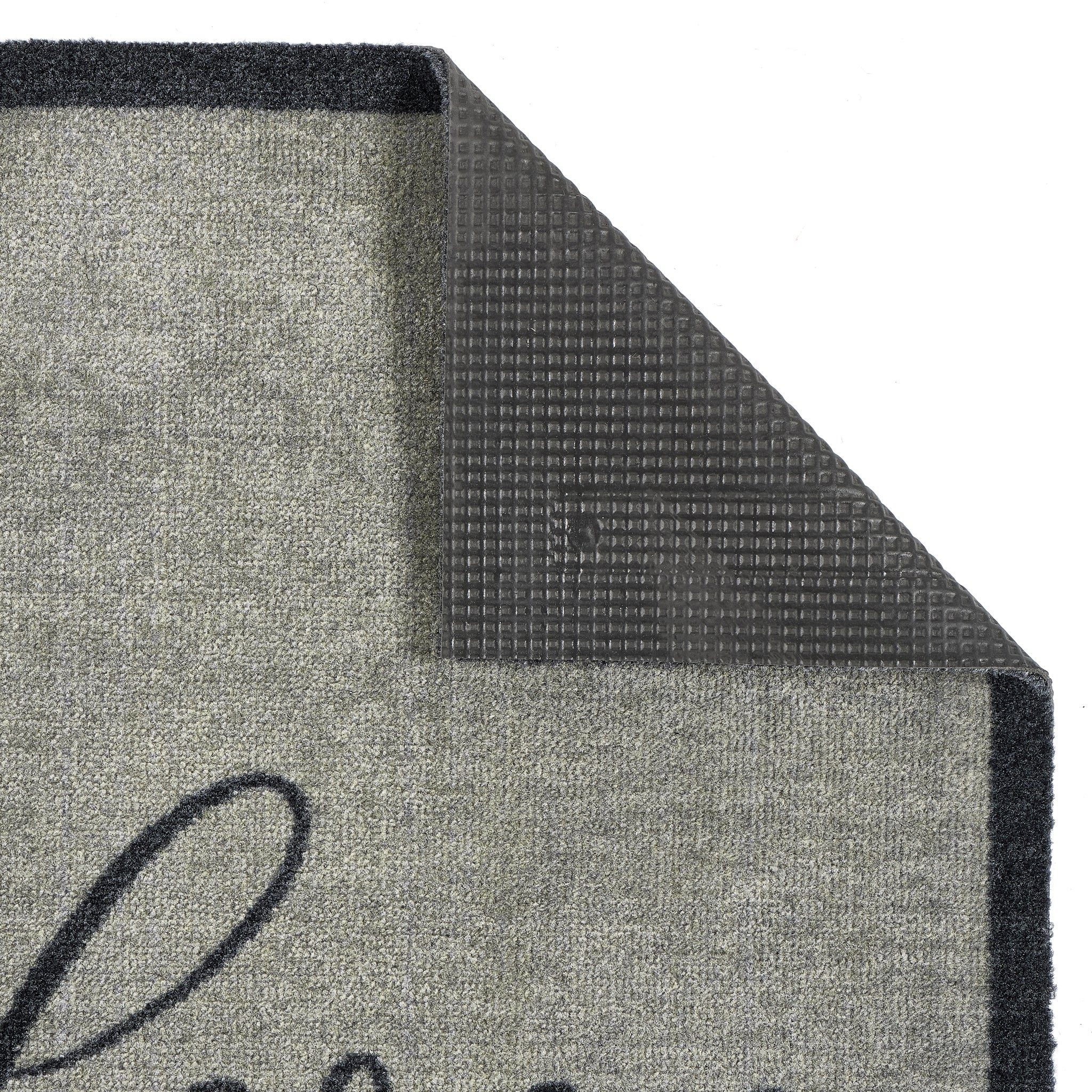 My Mat Nylon - My Welcome Grey - handmade