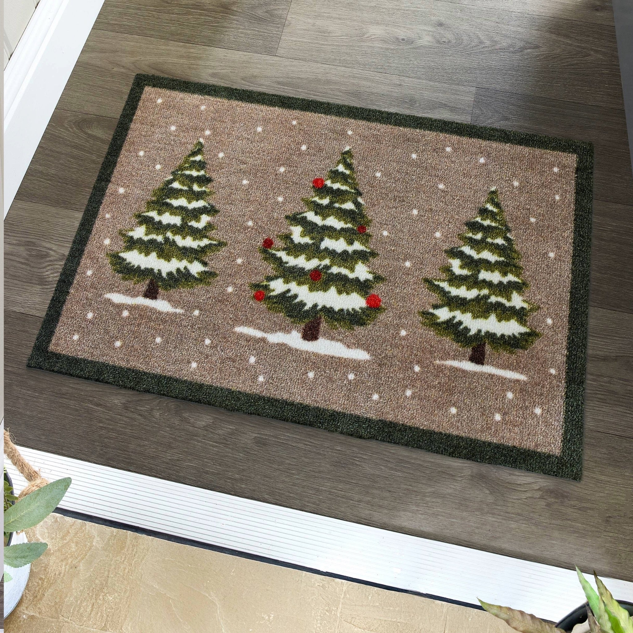 My Mat Nylon - My Winter Trees - handmade