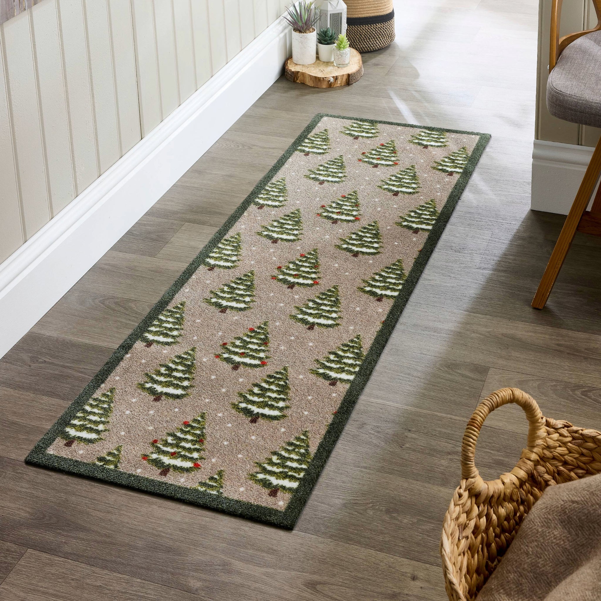 My Mat Nylon - My Winter Trees - handmade