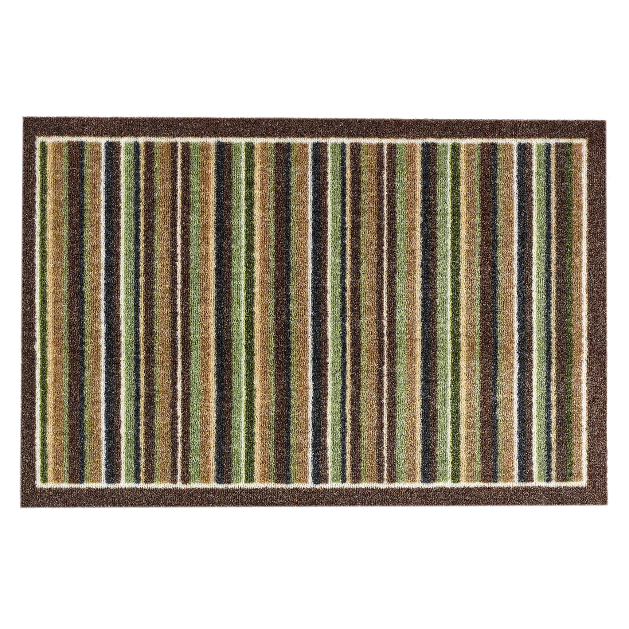 My Mat Nylon - Stripe Green - handmade