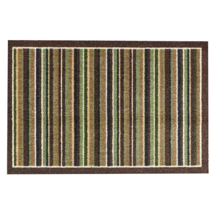 My Mat Nylon - Stripe Green - handmade