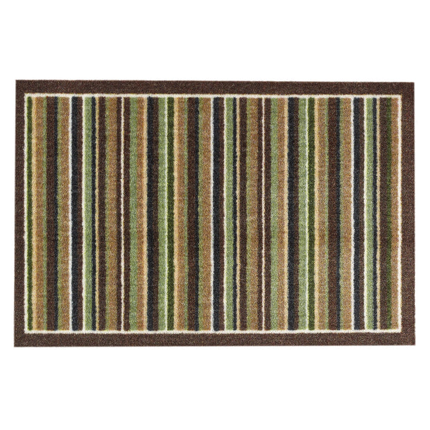 My Mat Nylon - Stripe Green - handmade