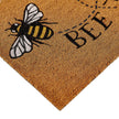 My Mat Printed Coir Bee Happy Doormat - handmade