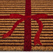 My Mat Printed Coir Gift Wrapped - handmade