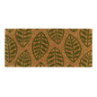 My Mat Printed Coir Green Leaves Doormat - handmade