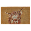 My Mat Printed Coir Highland - handmade