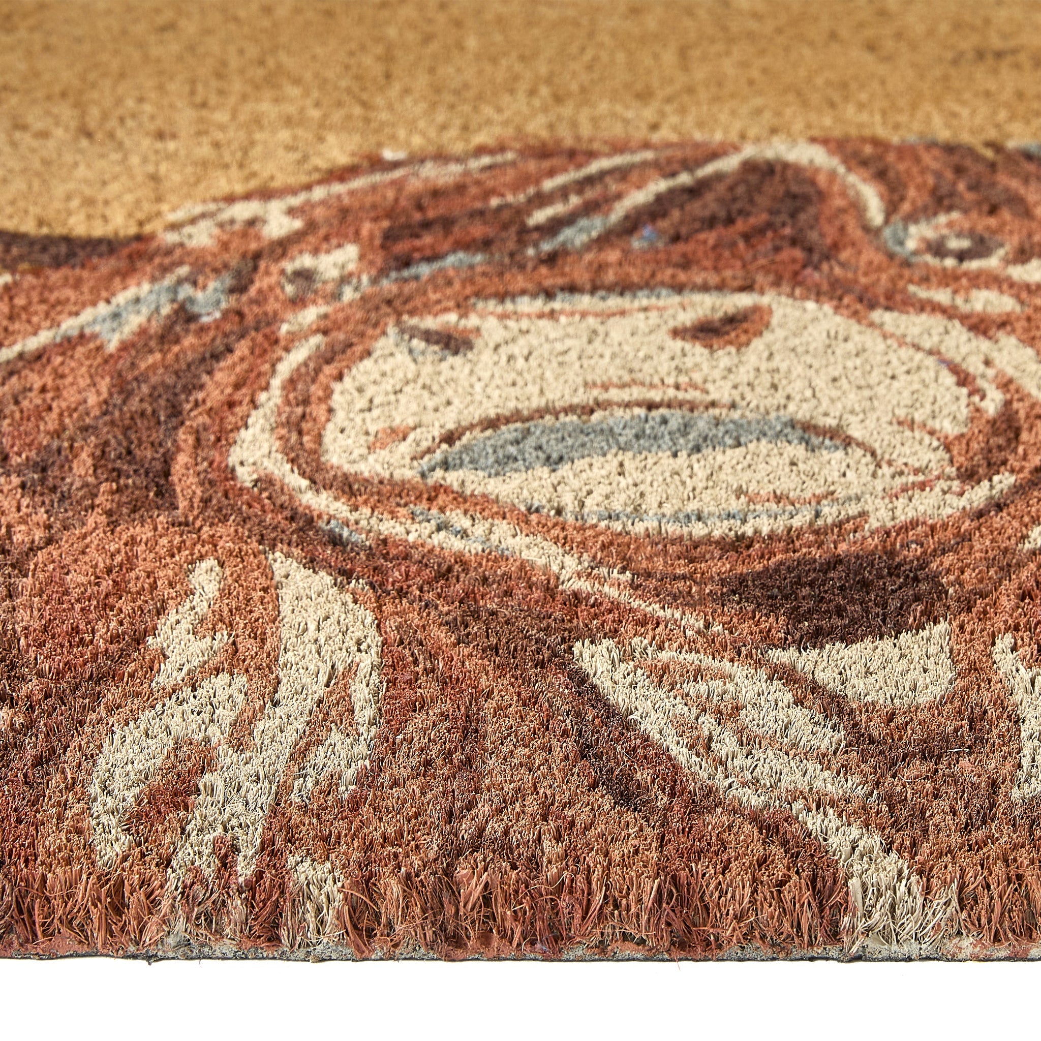 My Mat Printed Coir Highland - handmade