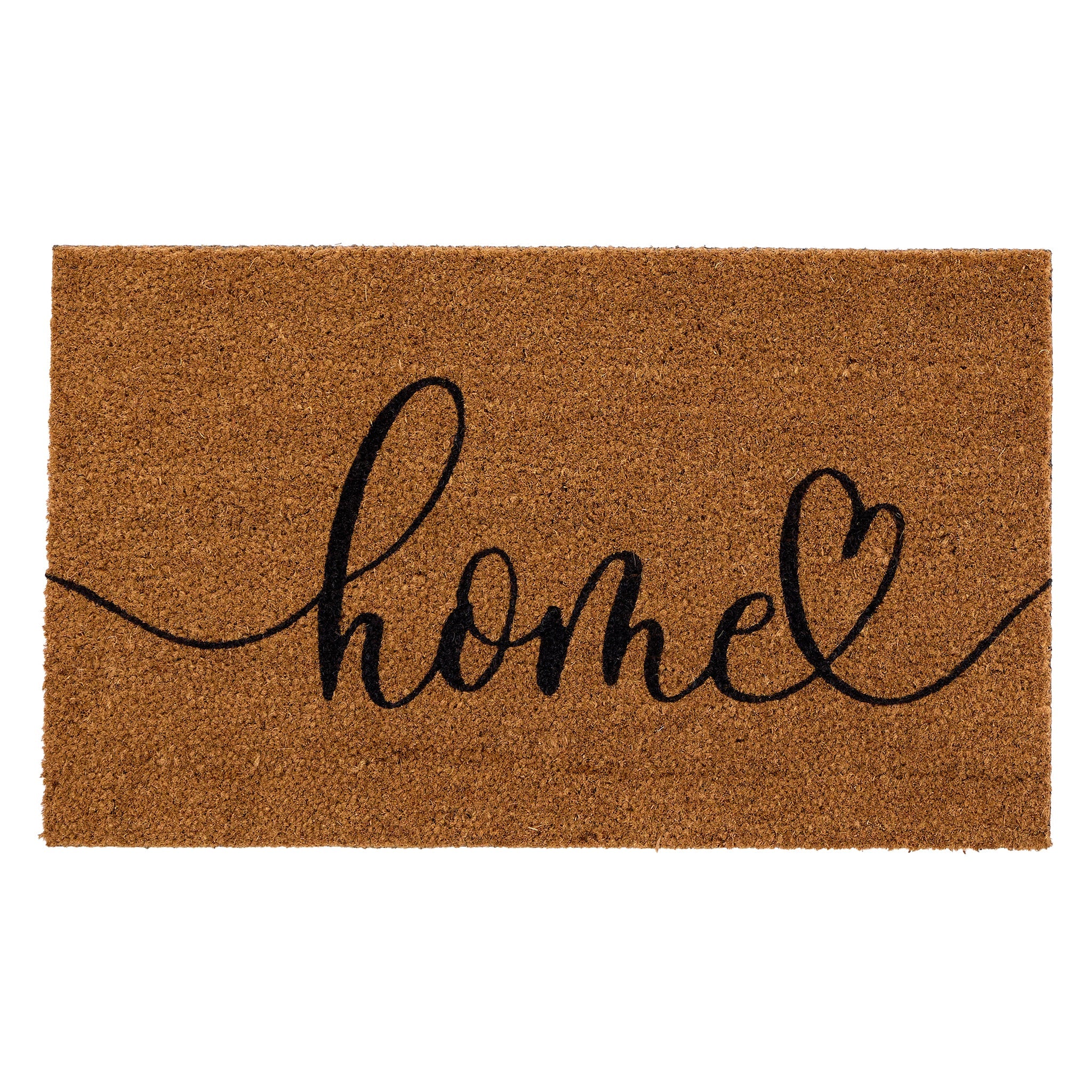 My Mat Printed Coir Home Script - handmade