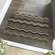 My Mat Printed Coir Ocean Zig Zag 45X75 - handmade