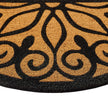 My Mat Printed Coir Scroll Doormat - handmade