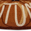 My Mat Printed Coir Shaped Autumn Pumpkin - handmade