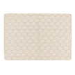 My Mat Sculptured Washable Basket Weave Ivory - handmade