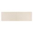 My Mat Sculptured Washable Basket Weave Ivory - handmade