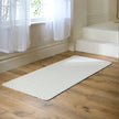 My Mat Sculptured Washable Honeycomb Ivory - handmade