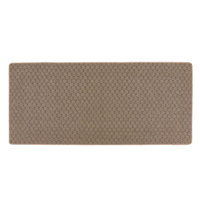 My Mat Sculptured Washable Honeycomb Mink - handmade