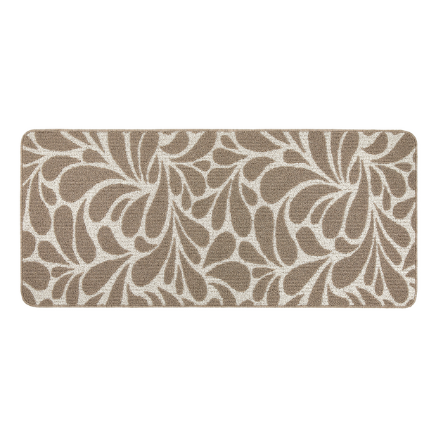 My Mat Sculptured Washable Patterened Rain Drop Mink - handmade