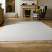 My Mat Sculptured Washable Waffle Texture Ivory - handmade