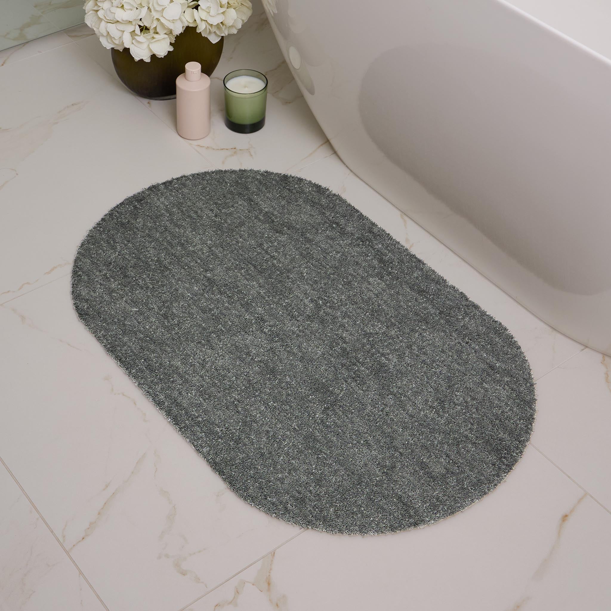 My Mat Soft Bathroom Oval - handmade