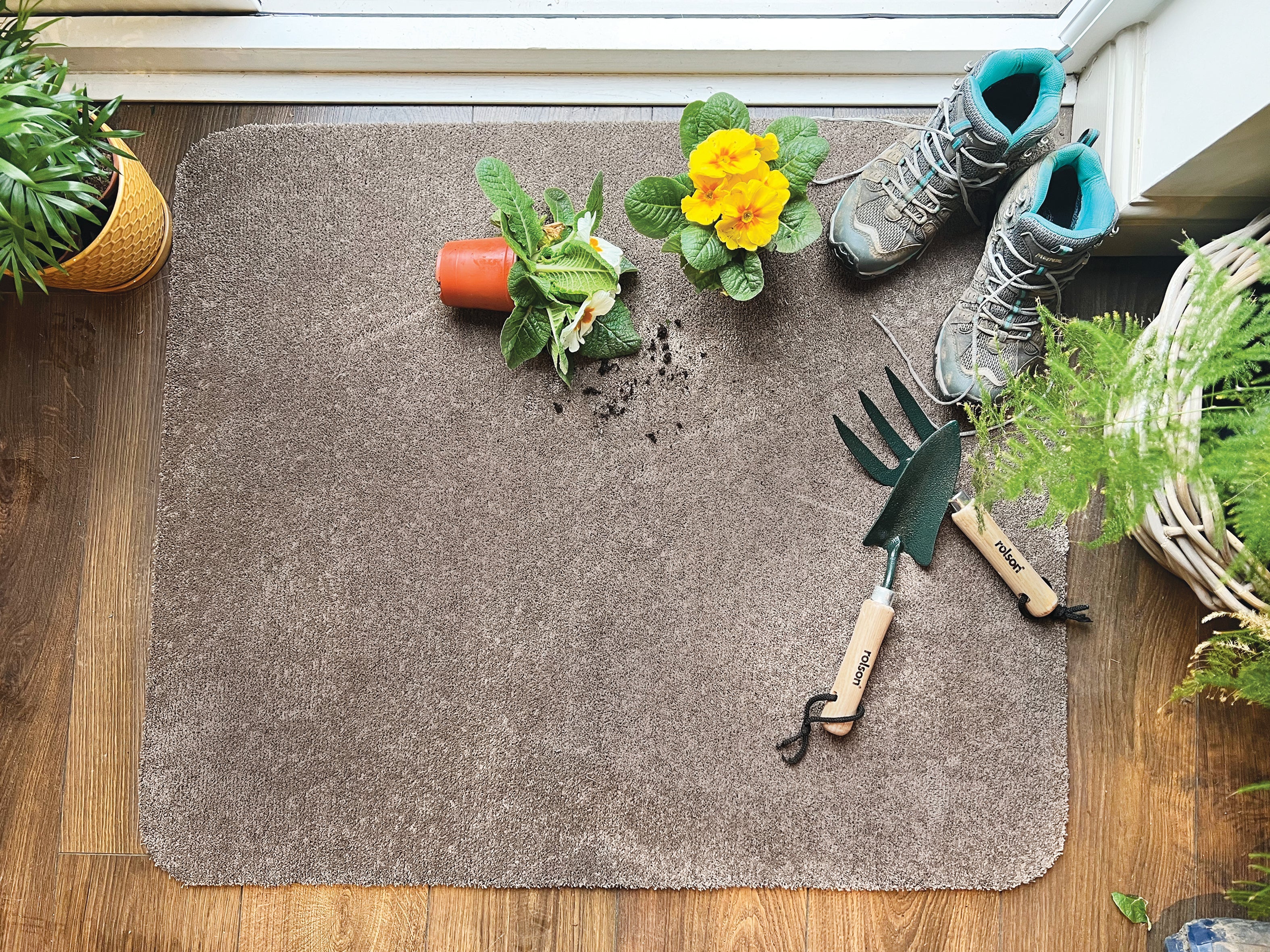 My Mat Soft Washable - Ghost Grey - handmade