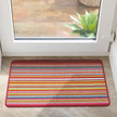 My Mat Stain Resistant Candy Multi Bright Stripe - handmade