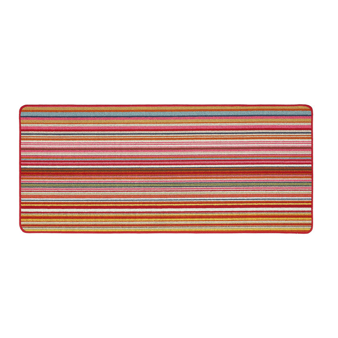 My Mat Stain Resistant Candy Multi Bright Stripe - handmade