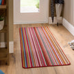 My Mat Stain Resistant Candy Multi Bright Stripe - handmade