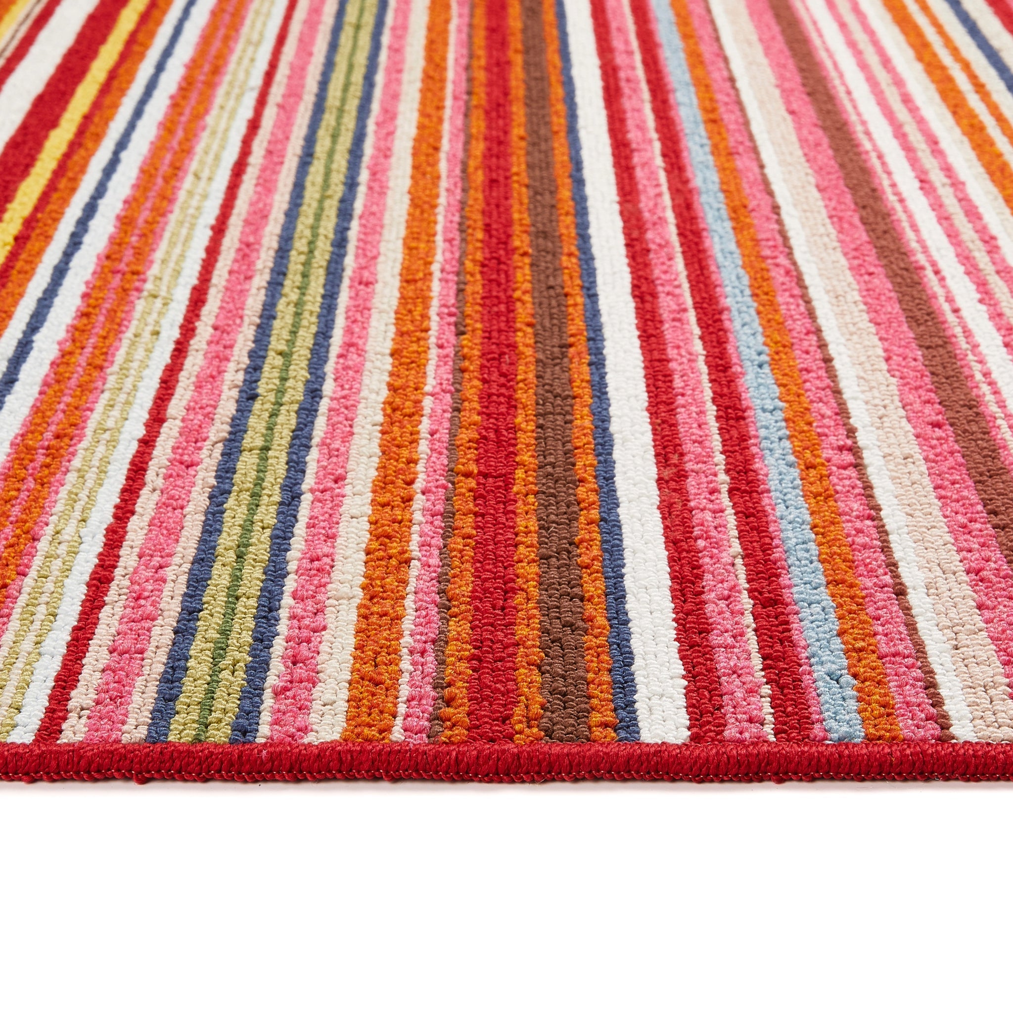 My Mat Stain Resistant Candy Multi Bright Stripe - handmade