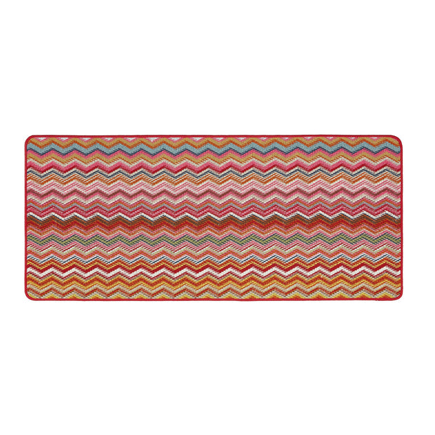 My Mat Stain Resistant Candy Multi Bright Zigzag - handmade