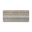 My Mat Stain Resistant Candy Multi Natural Zigzag - handmade