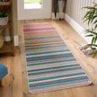 My Mat Stain Resistant Candy Multi Rainbow Stripe - handmade