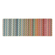 My Mat Stain Resistant Candy Multi Rainbow Zig Zag - handmade