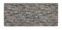 My Mat Stain Resistant Durable - Charcoal Broken Stripe - handmade