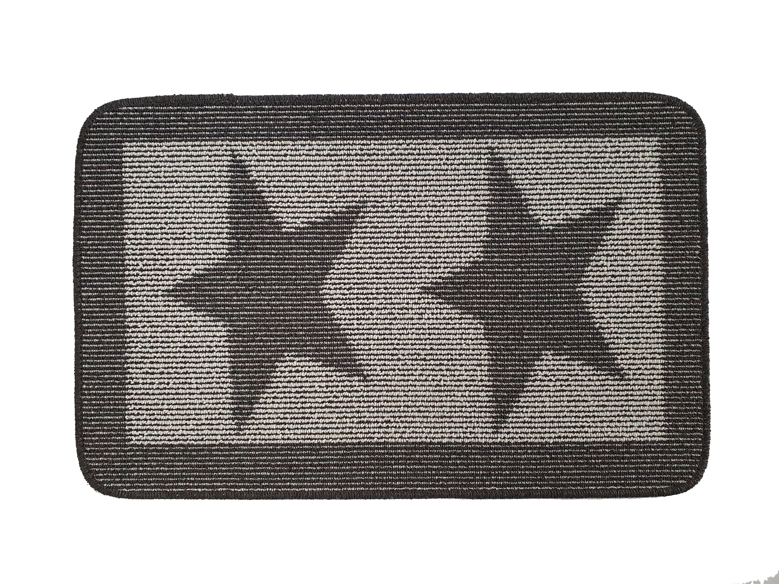 My Mat Stain Resistant Durable - Charcoal Star - handmade