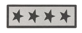 My Mat Stain Resistant Durable - Charcoal Star - handmade