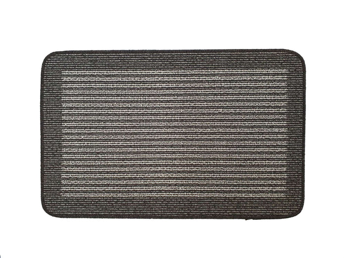 My Mat Stain Resistant Durable - Charcoal Stripe - handmade