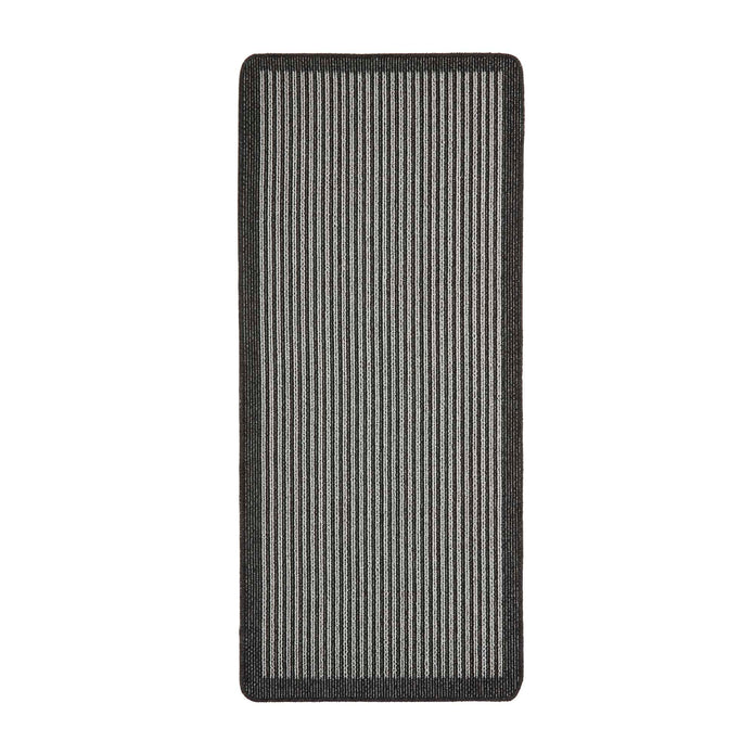 My Mat Stain Resistant Durable - Charcoal Stripe - handmade