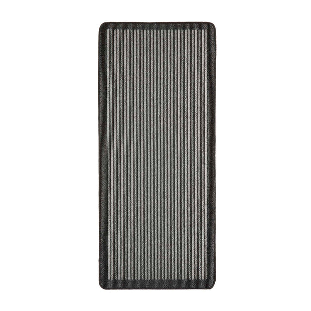 My Mat Stain Resistant Durable - Charcoal Stripe - handmade