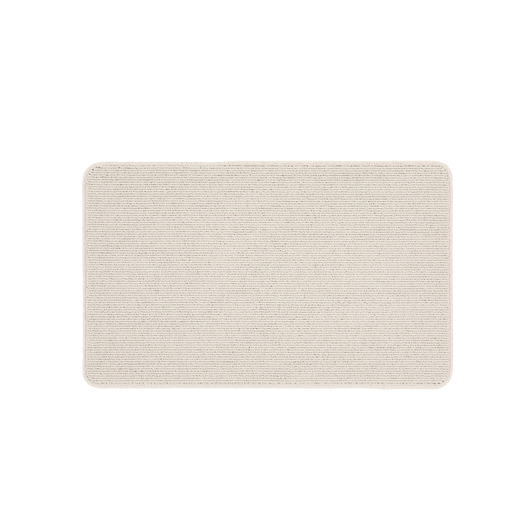 My Mat Stain Resistant Durable - Ivory Plain - handmade