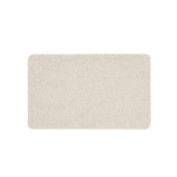 My Mat Stain Resistant Durable - Ivory Plain - handmade