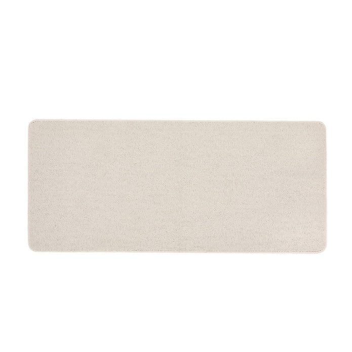 My Mat Stain Resistant Durable - Ivory Plain - handmade