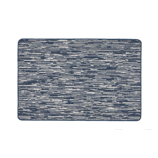 My Mat Stain Resistant Durable - Navy Broken Stripe - handmade