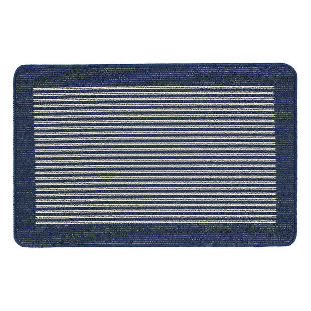 My Mat Stain Resistant Durable - Navy Stripe - handmade