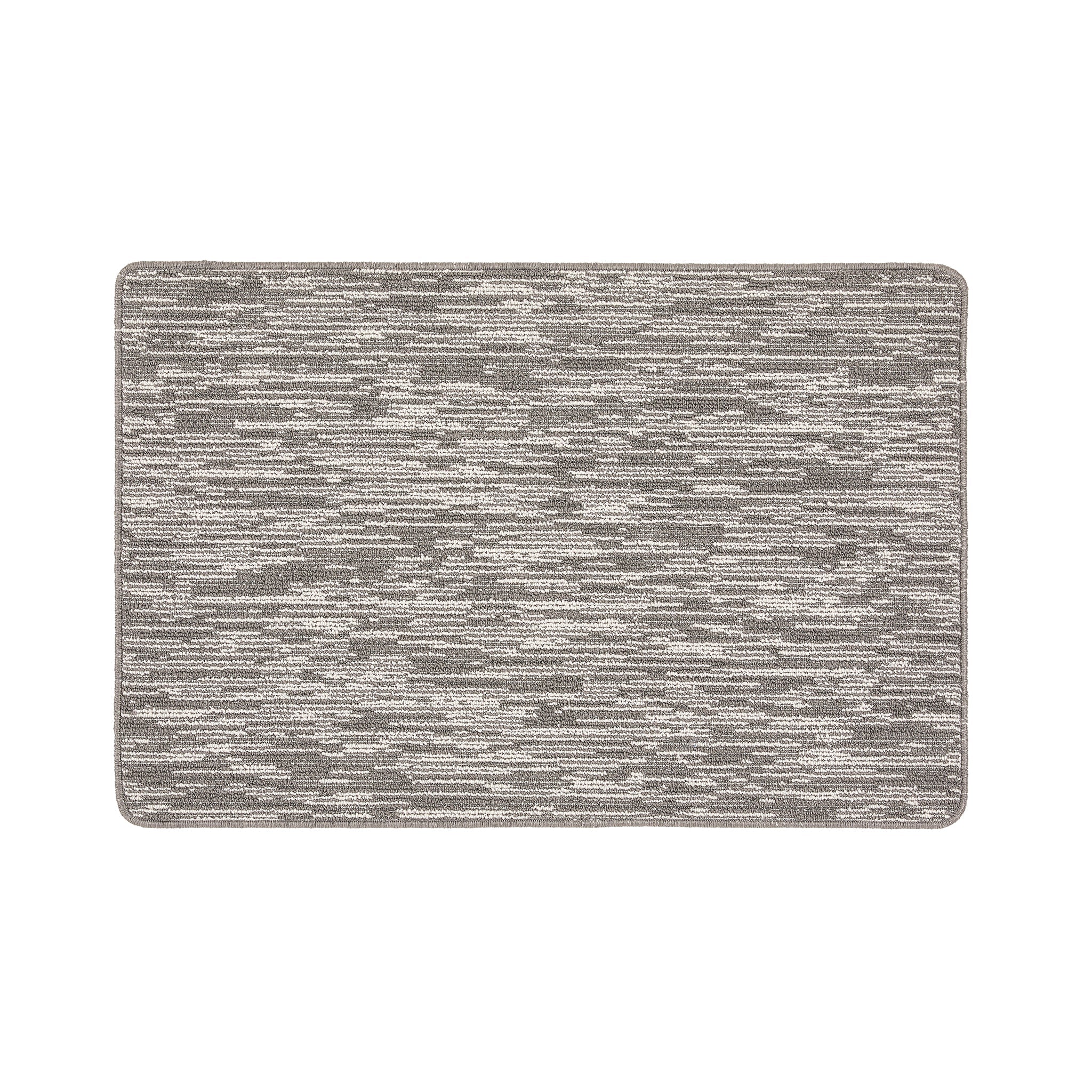 My Mat Stain Resistant Durable - Silver Broken Stripe - handmade