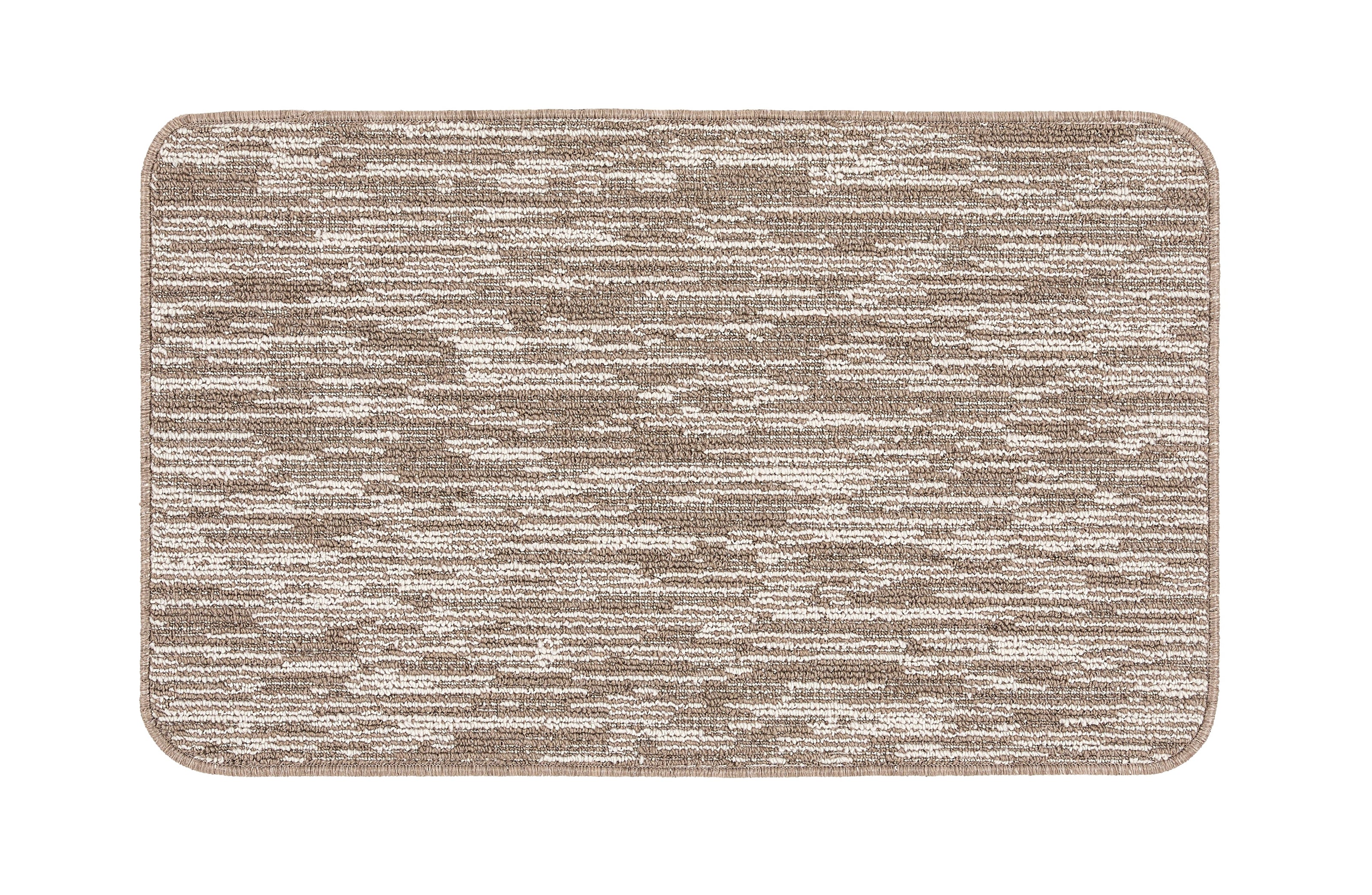 My Mat Stain Resistant Durable - Stone Broken Stripe - handmade