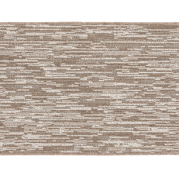 My Mat Stain Resistant Durable - Stone Broken Stripe - handmade