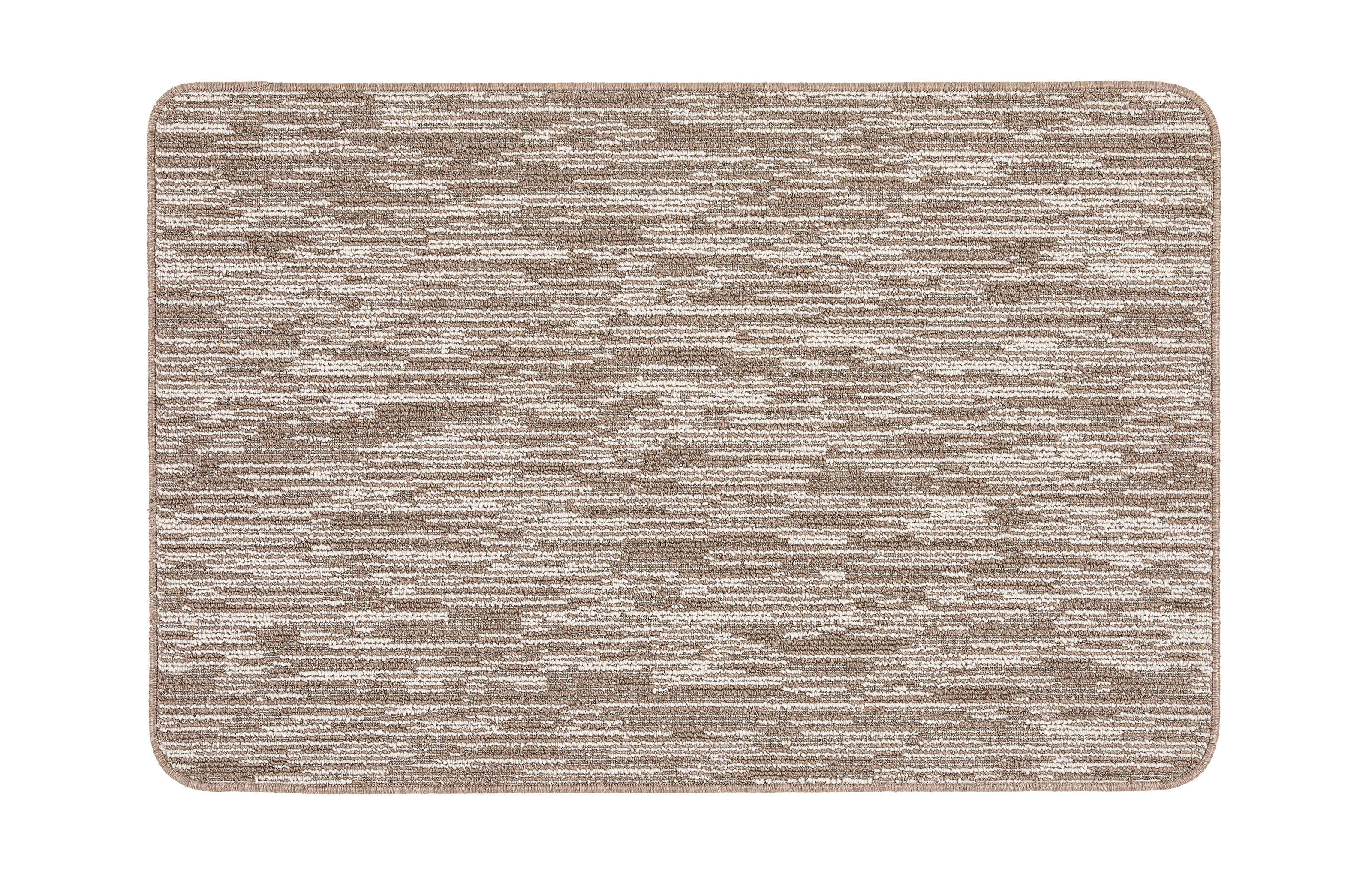 My Mat Stain Resistant Durable - Stone Broken Stripe - handmade