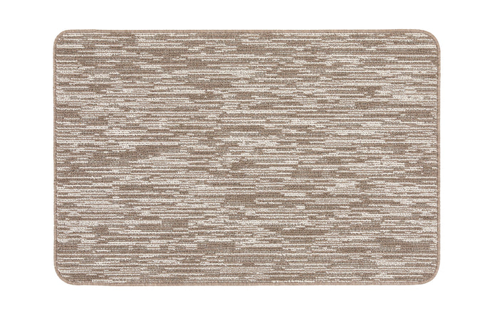 My Mat Stain Resistant Durable - Stone Broken Stripe - handmade