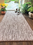 My Mat Stain Resistant Durable - Stone Broken Stripe - handmade